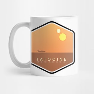 Tatooine Galactic Park Services Mug